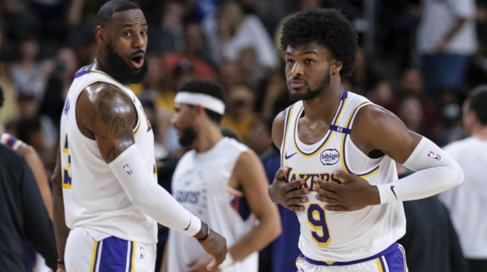 Lejkersi bez problema savladali Vašington: Lebron blistao, Vukčević ubacio devet poena