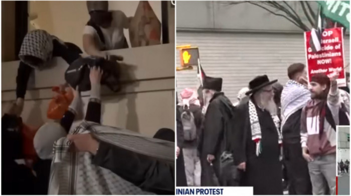 Policija uhapsila više anti-izraelskih demonstranata u Njujorku: Grupa aktivista zauzela Bernard koledž