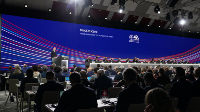 Vučević na Kongresu UEFA u Beogradu: Srbija je posvećena progresivnom razvoju fudbala