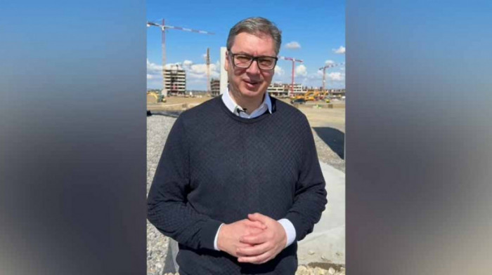 Vučić se obratio sa gradilišta za EXPO: Niko i nikada ne može da zaustavi i pobedi Srbiju
