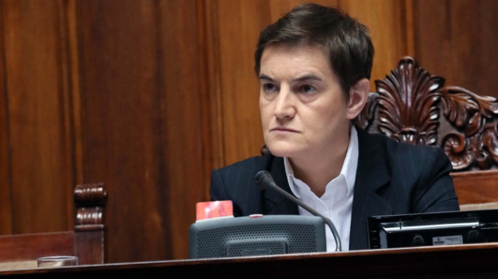 Brnabić: Nastaviće se privođenja i identifikacija onih koji planiraju rušenje države